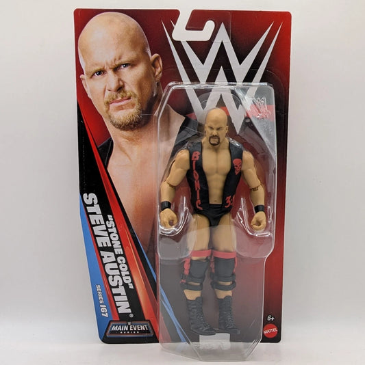 2026 WWE Mattel Main Event Series 167 "Stone Cold" Steve Austin