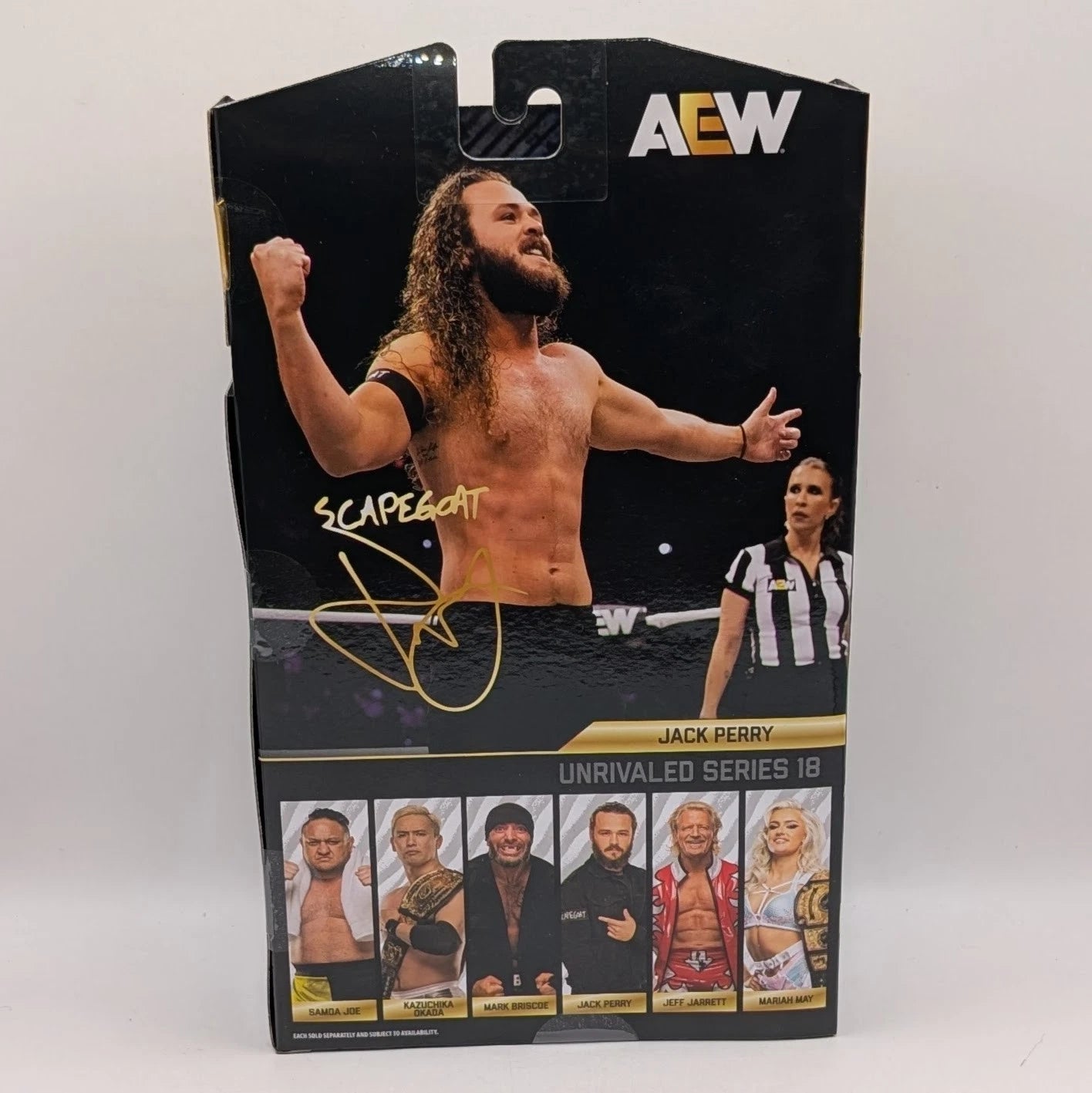 2025 AEW Jazwares Unrivaled Collection Series 18 #190 Jack Perry