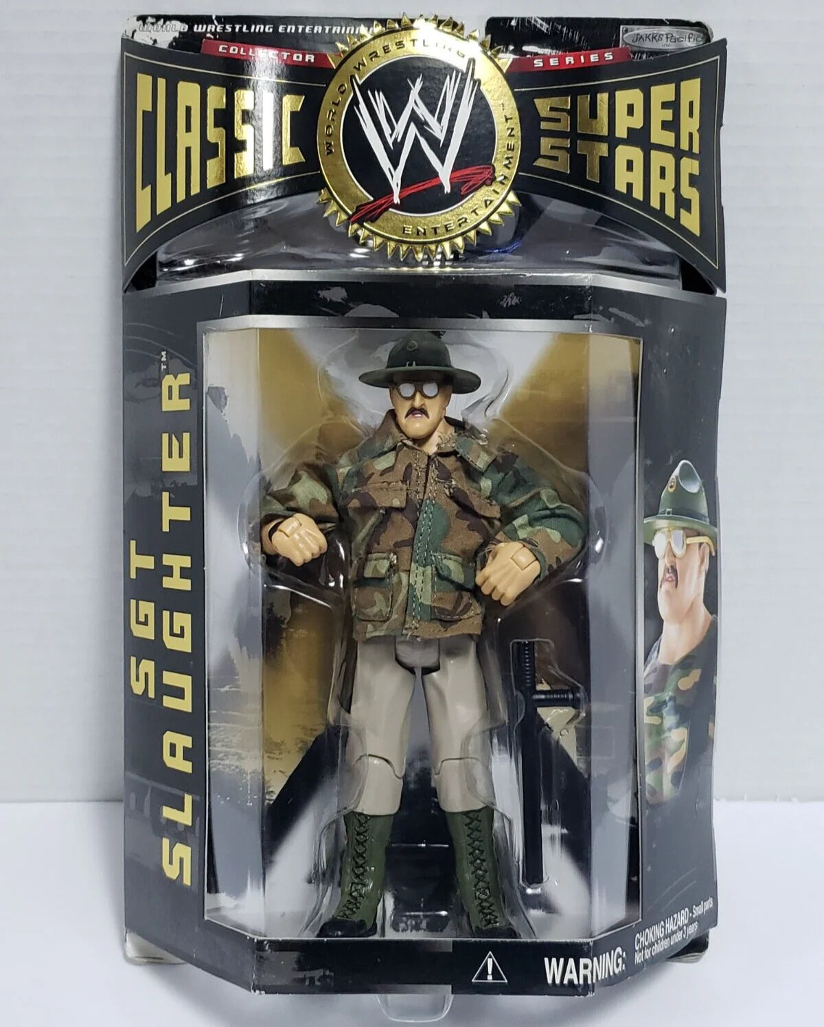 2004 WWE Jakks Pacific Classic Superstars Series 2 Sgt. Slaughter