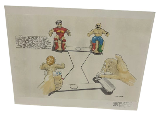 Unreleased WWF LJN Wrestling Superstars Thumb Wrestlers Tag Teams