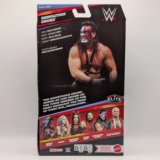 2026 WWE Mattel Elite Collection Series 125 Demolition Crush