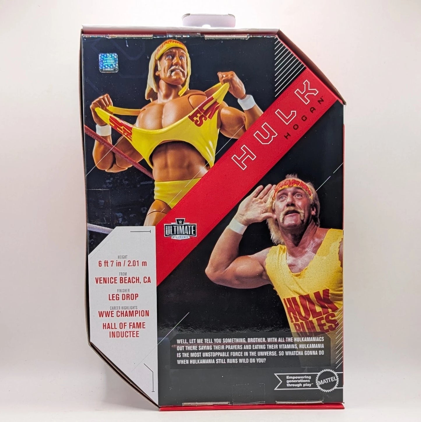 2026 WWE Mattel Ultimate Edition Series 30 Hulk Hogan