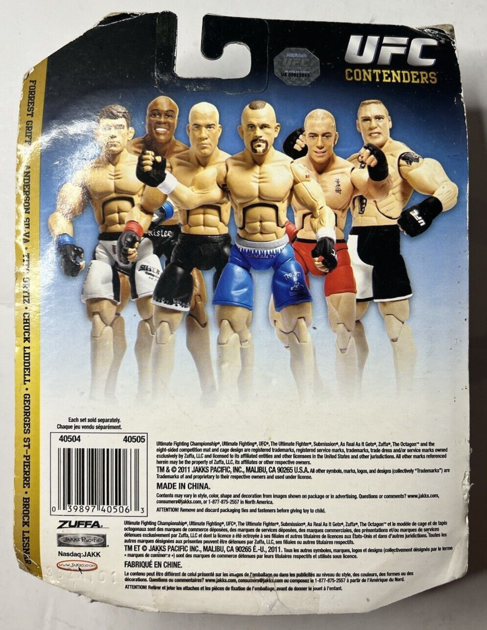 Jakks sales ufc figures