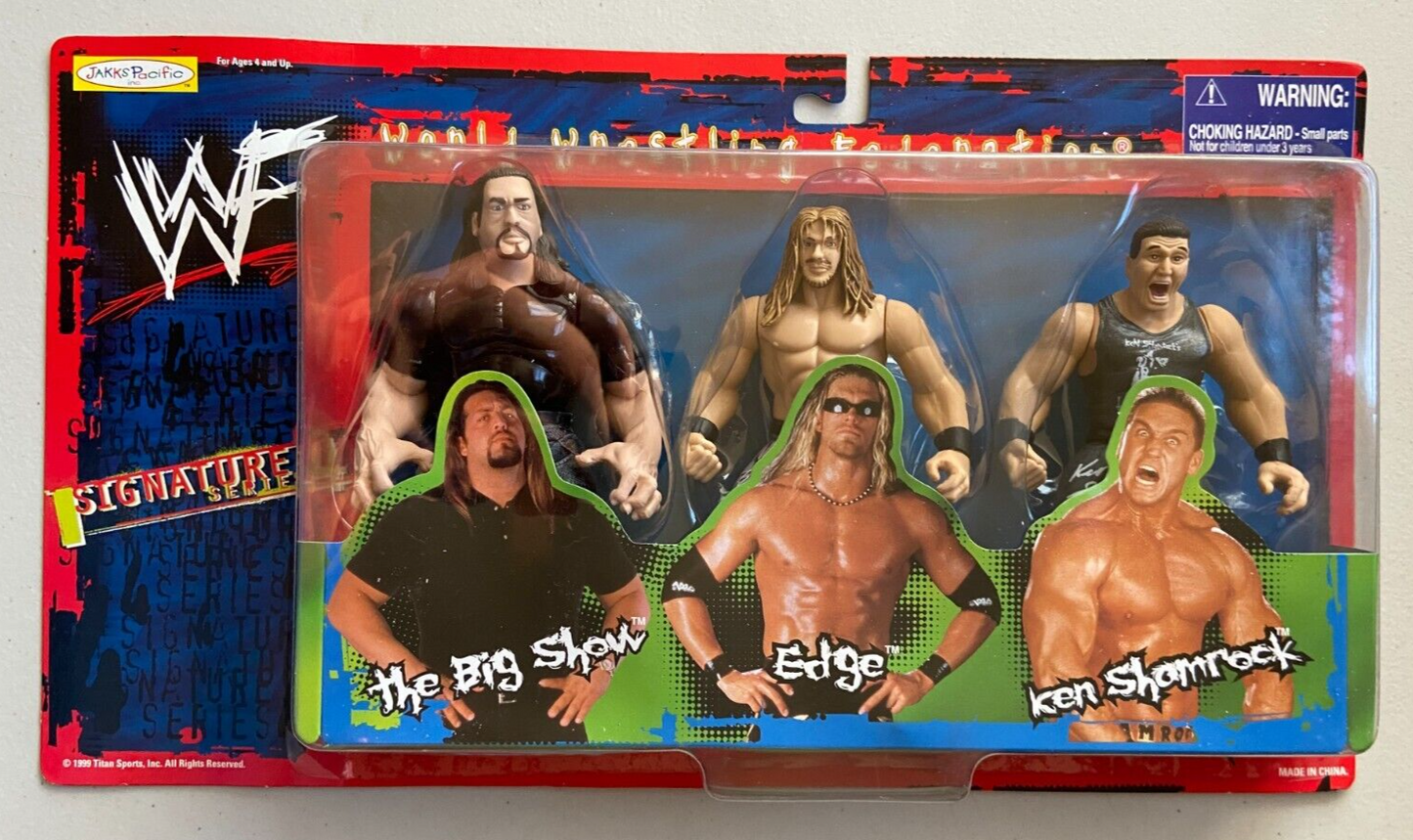 1999 WWF Jakks Pacific Signature Series 4 Box Set: The Big Show 1999 WWF Jakks Pacific Signature Series 4 Box Set: The Big Show