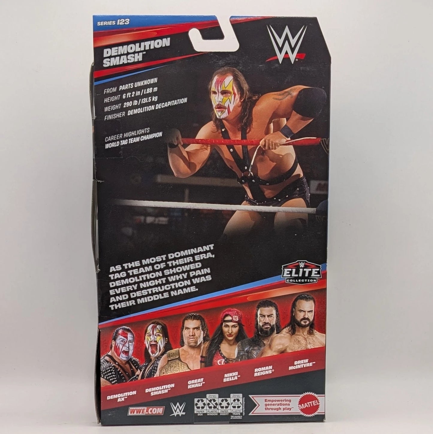 2026 WWE Mattel Elite Collection Series 123 Demolition Smash