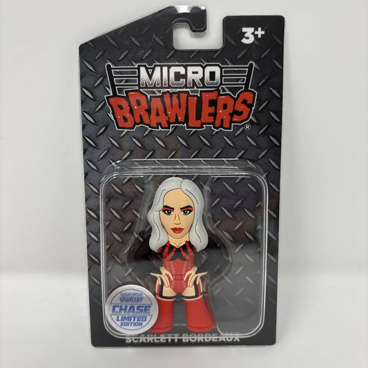 2026 Pro Wrestling Tees Crate Exclusive Scarlett Bordeaux Micro Brawler [March, Chase]