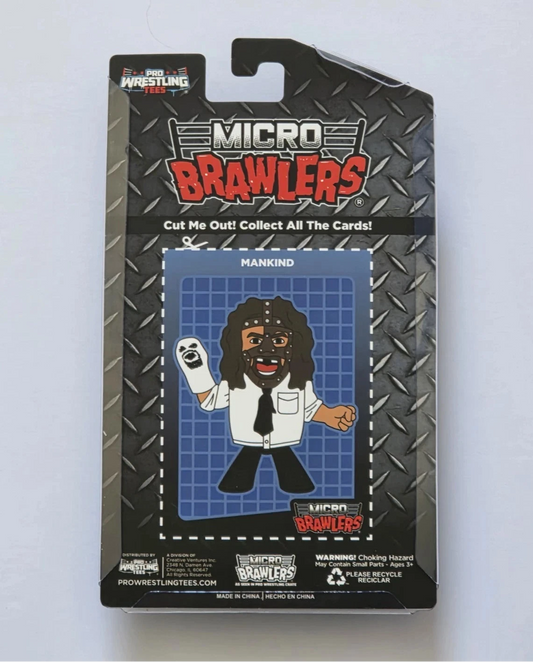2026 Pro Wrestling Tees Crate Exclusive Mankind Micro Brawler [September]