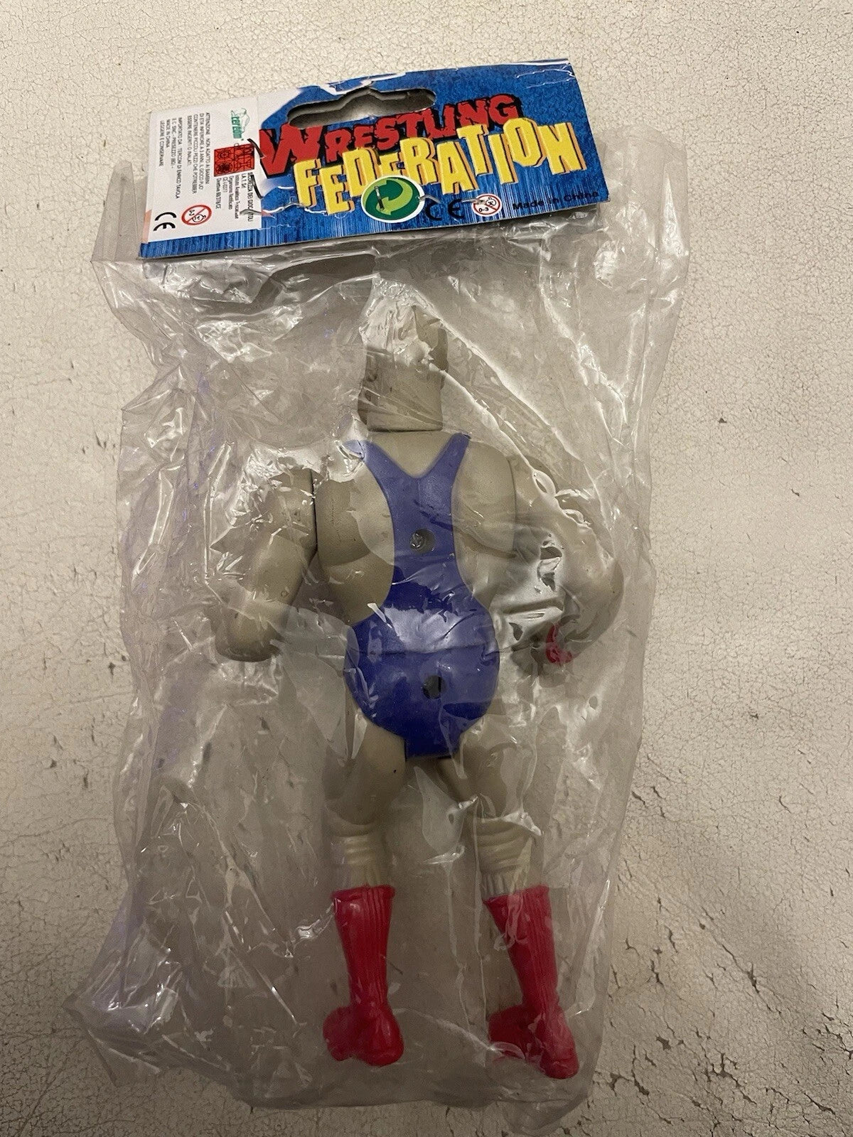 Wrestling Federation Bagged Bootleg/Knockoff Wrestler [Taz]