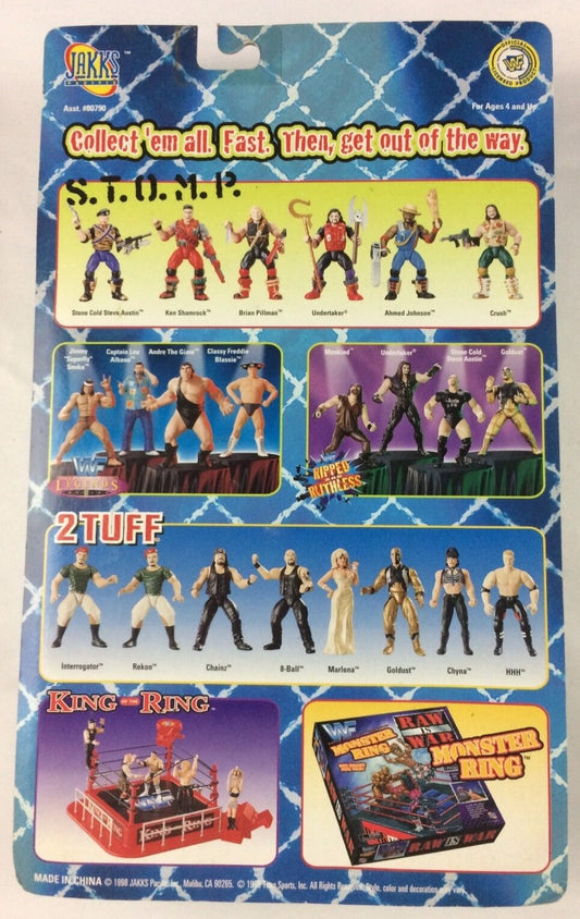 1998 WWF Jakks Pacific Shotgun Saturday Night Series 1 Rocky Maivia