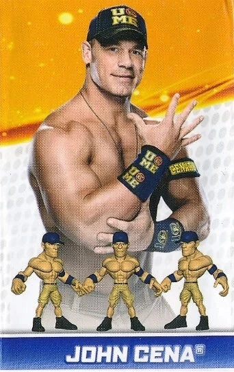 2015 WWE Bulls-i-Toy Eraseez Collectible Puzzle Eraser John Cena