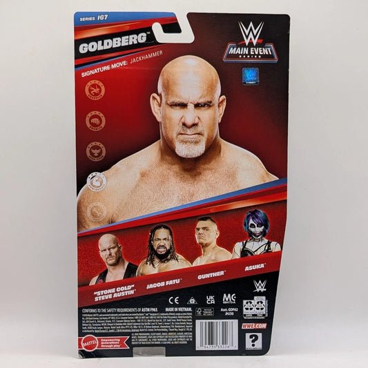 2026 WWE Mattel Main Event Series 167 Goldberg