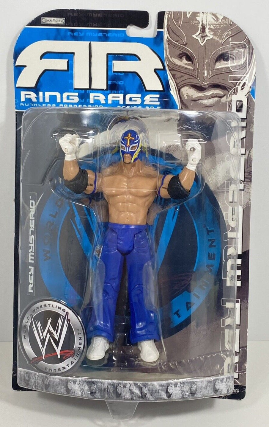 2006 WWE Jakks Pacific Ruthless Aggression Series 20.5 "Ring Rage" Rey Mysterio