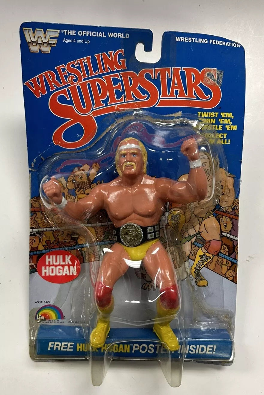 1985 WWF LJN Wrestling Superstars Series 1 Hulk Hogan