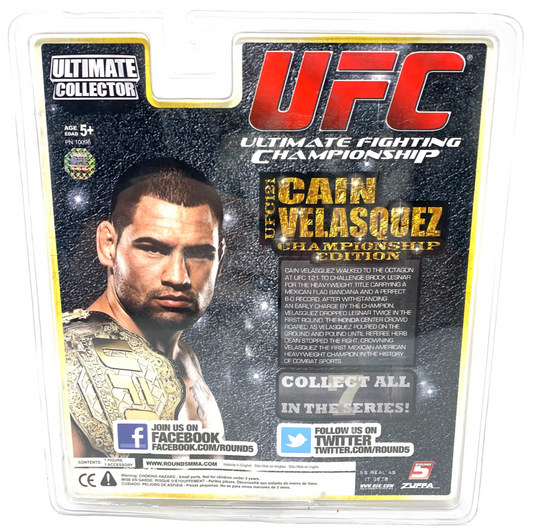 2012 Round 5 UFC Ultimate Collector Series 9 Cain Velasquez [Championship Edition]