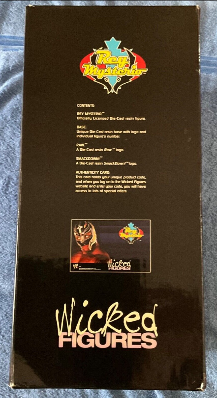 2003 WWE Puzzle Productions/Wicked Figures Series 1 Rey Mysterio