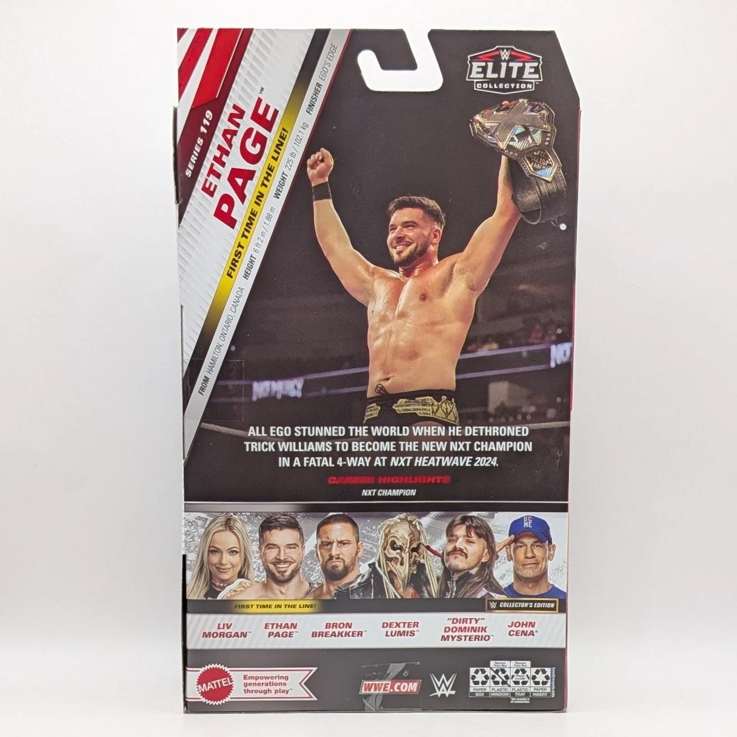 2025 WWE Mattel Elite Collection Series 119 Ethan Page