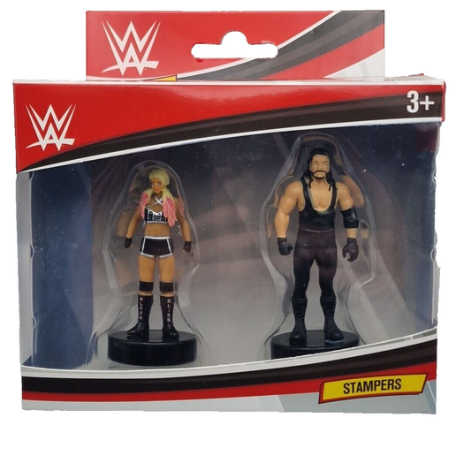 2020 WWE PMI Stampers 2-Pack: Alexa Bliss & Undertaker