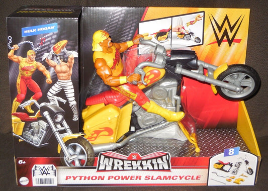 2024 WWE Mattel Wrekkin' Python Power Slamcycle [With Hulk Hogan]