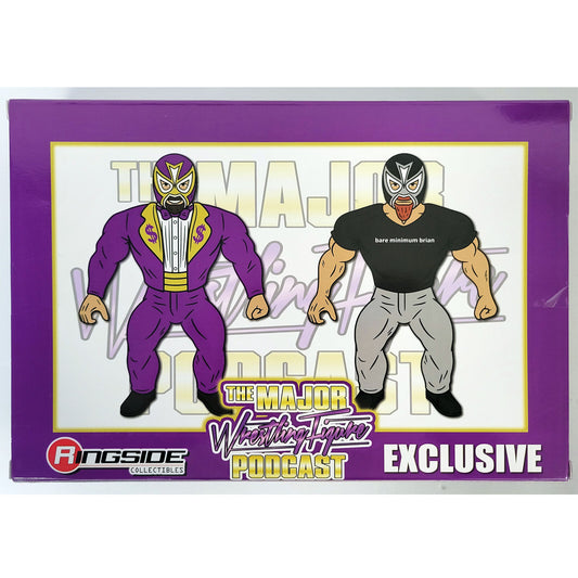 2022 Major Wrestling Figure Podcast Ringside Collectibles Exclusive "Nicknames" 2-Pack: Matt Cardona & Brian Myers