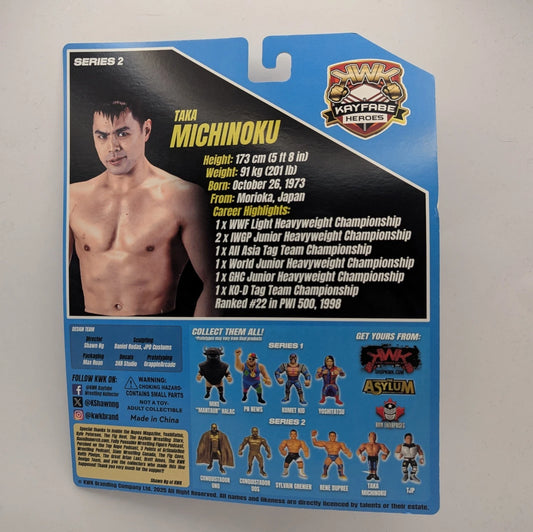 2025 KWK Kayfabe Heroes Series 2 Taka Michinoku [Variant B]