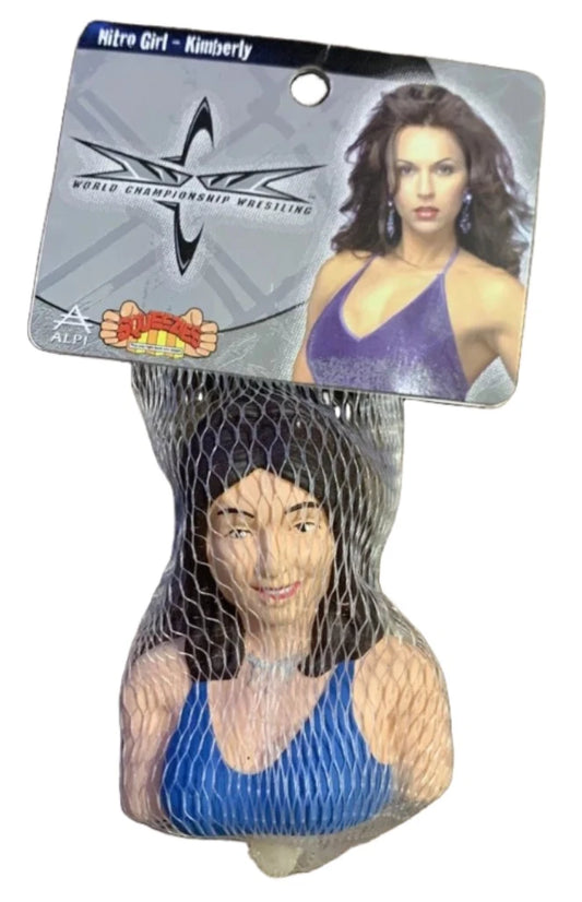 1999 WCW Alpi International Squeezies Nitro Girl Kimberly Keychain