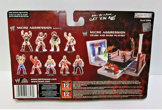 2007 WWE Jakks Pacific Micro Aggression Series 6 Chris Masters, Edge & MVP