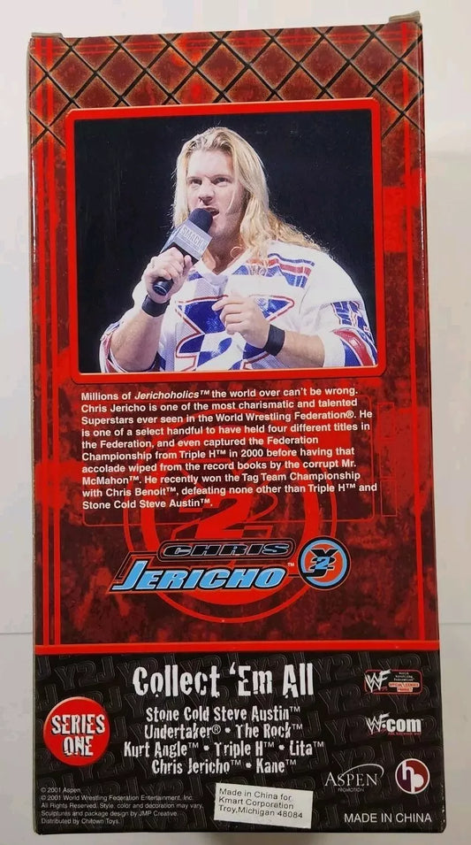 2001 WWF Aspen Rumble Heads Series 1 Chris Jericho