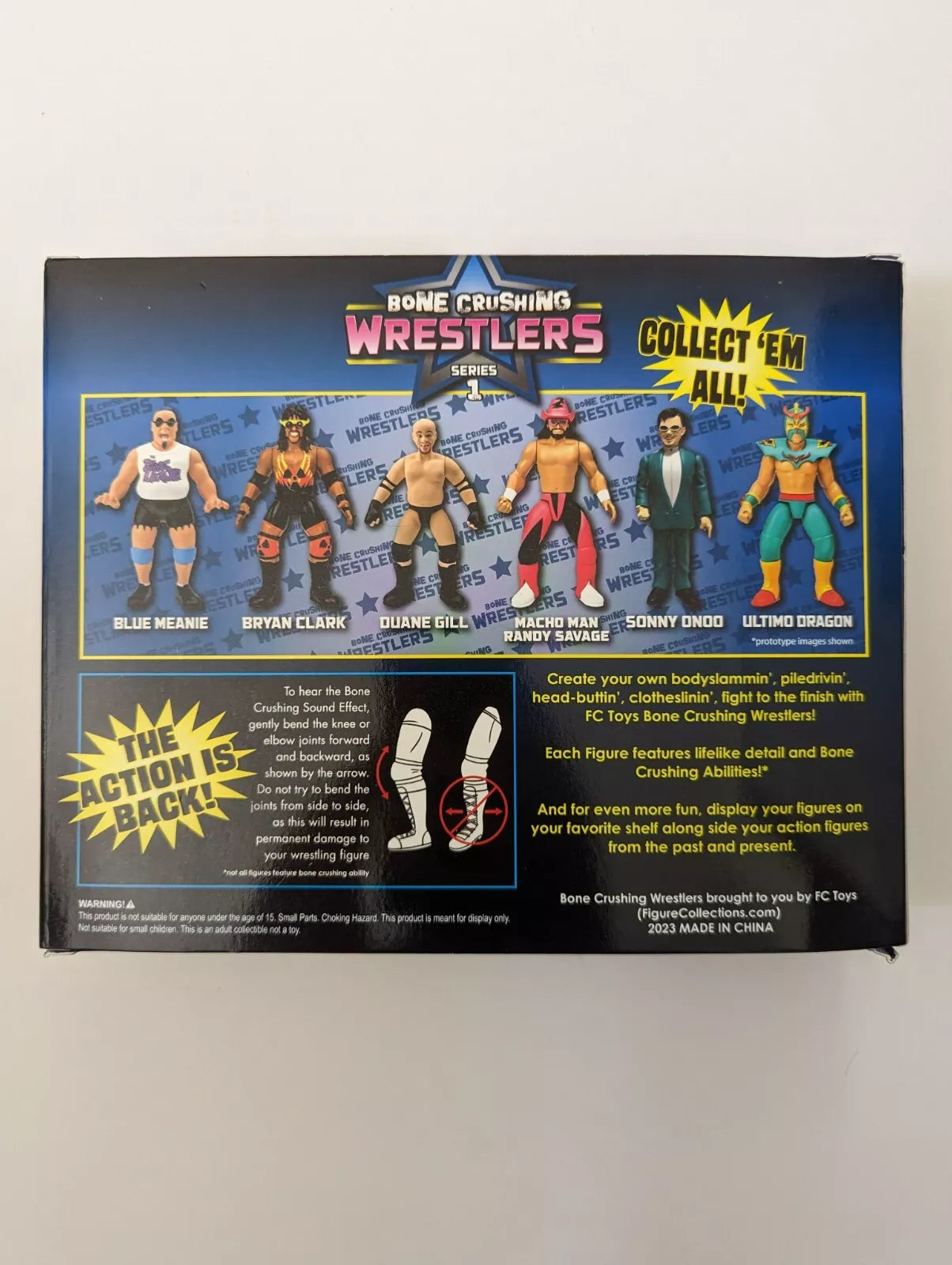 2024 FC Toys Bone Crushing Wrestlers Series 1 Ultimo Dragon [With Teal Gear] & Sonny Onoo [With Teal Suit]