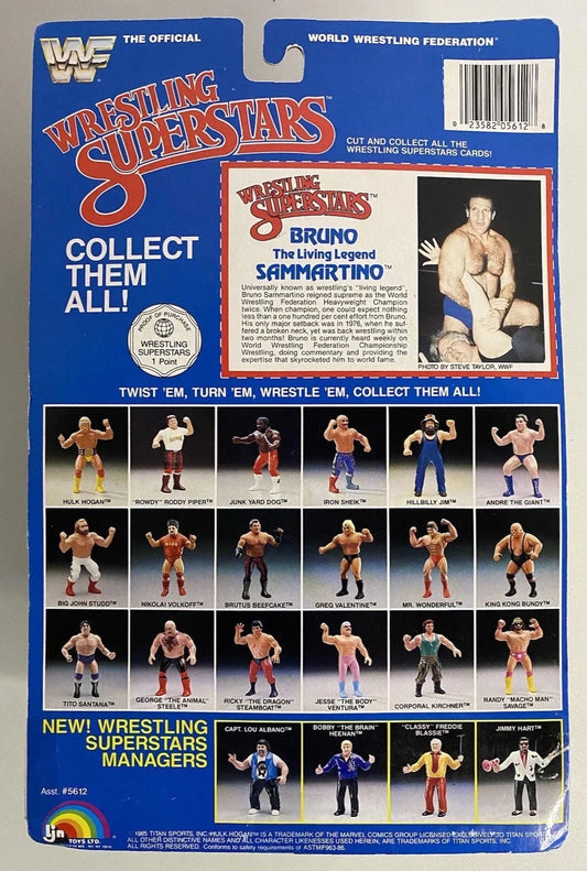 1986 WWF LJN Wrestling Superstars Series 3 Bruno Sammartino