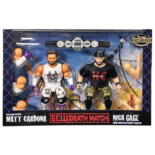 2023 GCW Bell to Bell Ringside Collectibles Exclusive Death Match: Matt Cardona vs. Nick Gage [Non-Bloody]