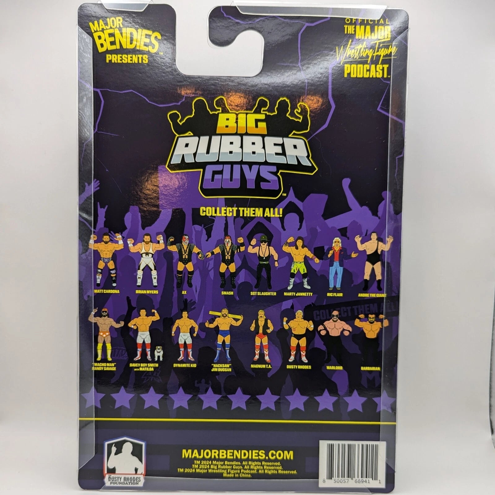 2024 Major Wrestling Figure Podcast Big Rubber Guys Series 7 Dusty