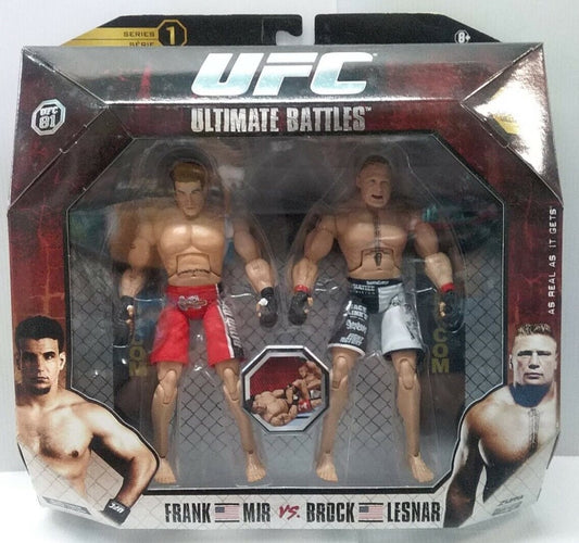 2010 Jakks Pacific UFC 81 Ultimate Battles Series 1: Frank Mir vs. Brock Lesnar