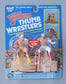 1986 WWF LJN Wrestling Superstars Thumb Wrestlers Hulk Hogan vs. Big John Studd