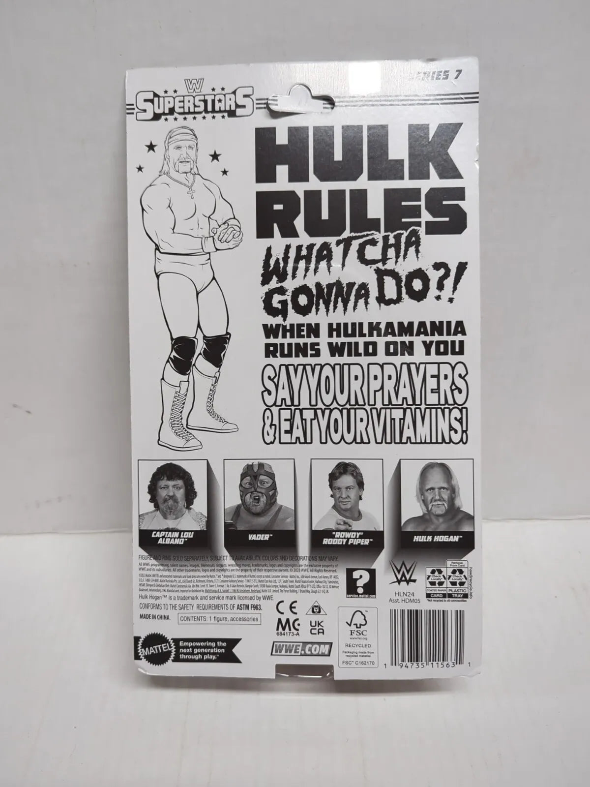 2023 WWE Mattel Superstars Series 7 Hulk Hogan [Exclusive]