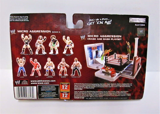 2007 WWE Jakks Pacific Micro Aggression Series 6 Carlito, King Booker & Triple H