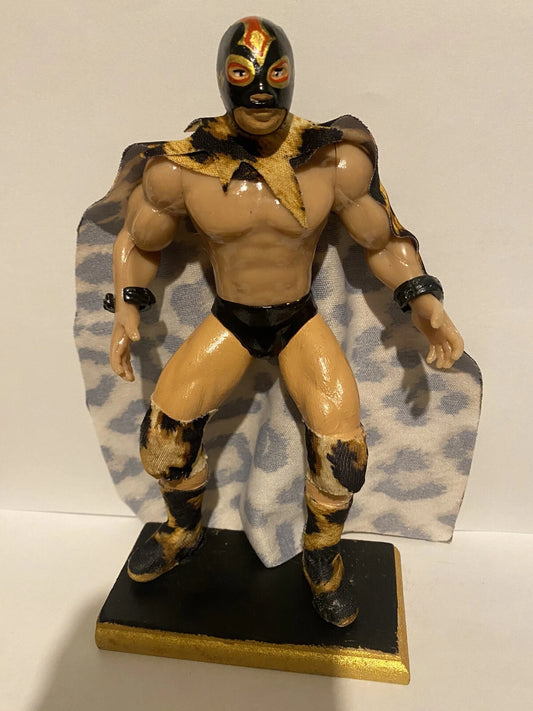 7" Articulated Bootleg/Knockoff Konnan El Barbaro Mexican Arena Figure