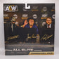 2023 AEW Jazwares Unrivaled Collection Ringside Exclusive Commentary Pack
