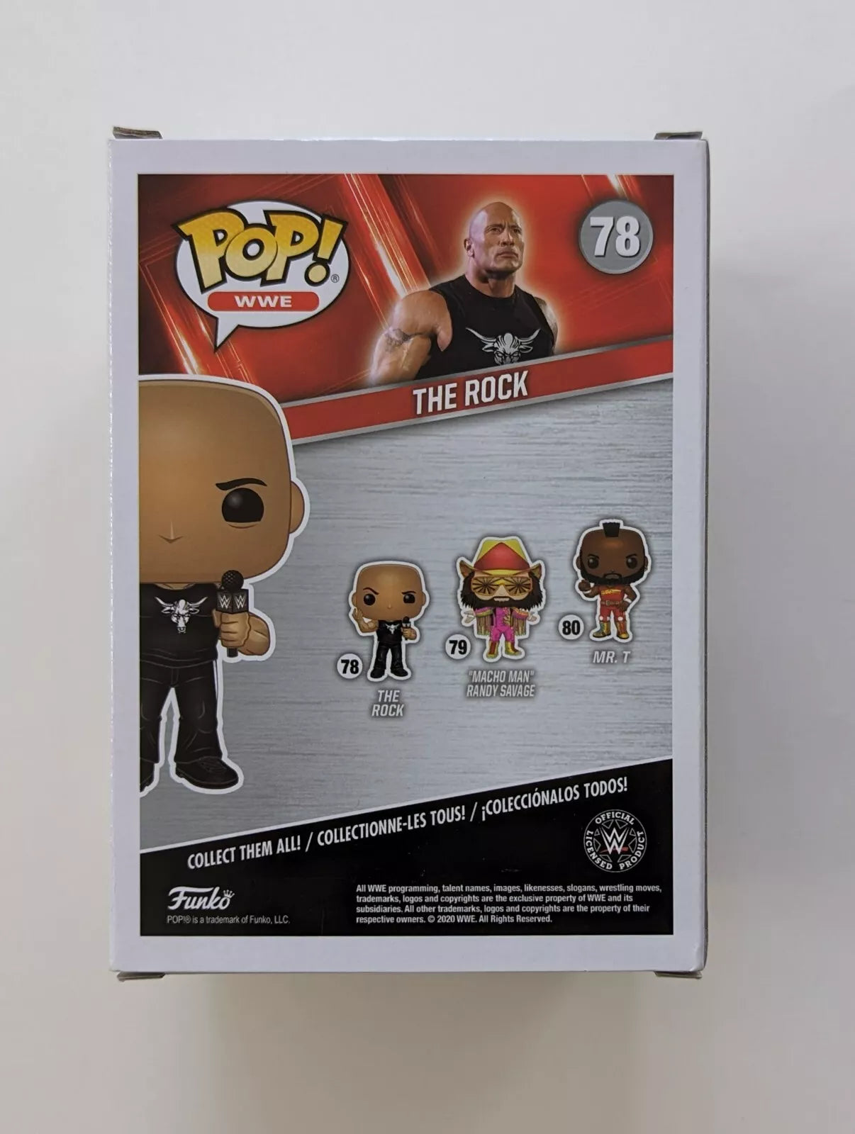 2020 WWE Funko POP! Vinyls 78 The Rock