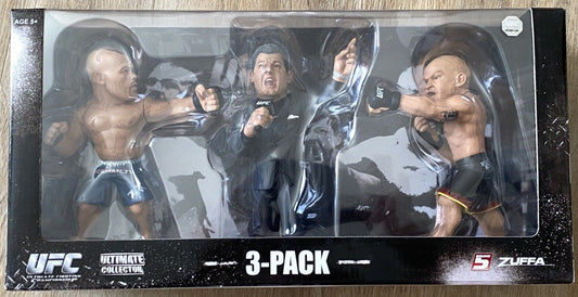 2010 Round 5 UFC Ultimate Collector 3-Pack: Chuck Liddell, Bruce Buffer & Tito Ortiz