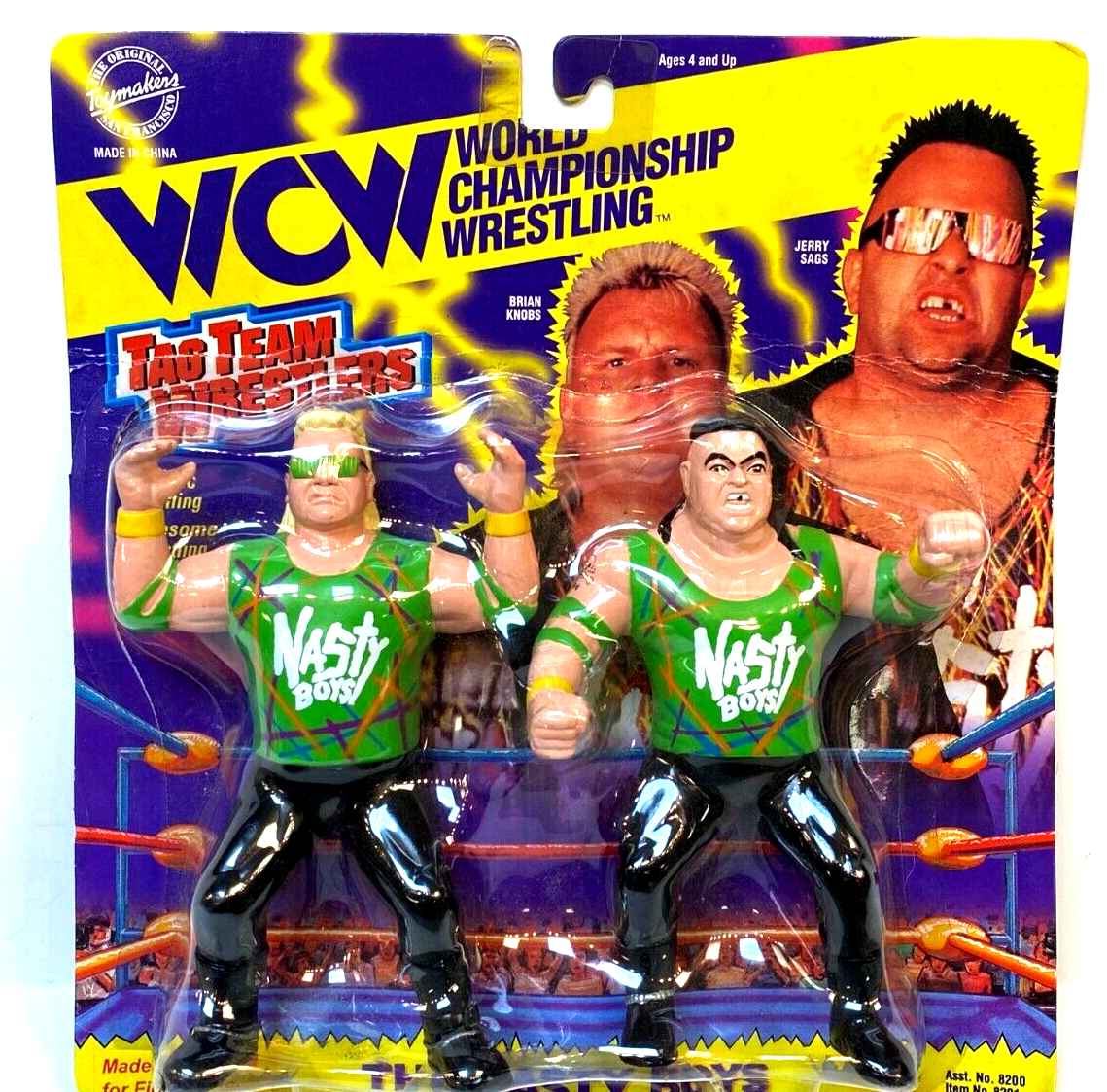 ザ・ナスティ・ボーイズ ハズブロ フィギュア WWF ザ・ナスティ ザ・ナスティ・ボーイズ ハズブロ フィギュア WWF ザ・ナスティ