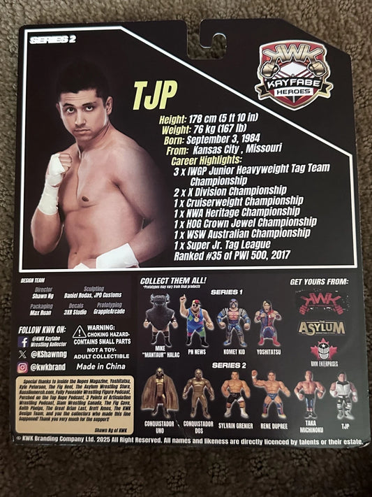 2025 KWK Kayfabe Heroes Series 2 TJP [Exclusive]