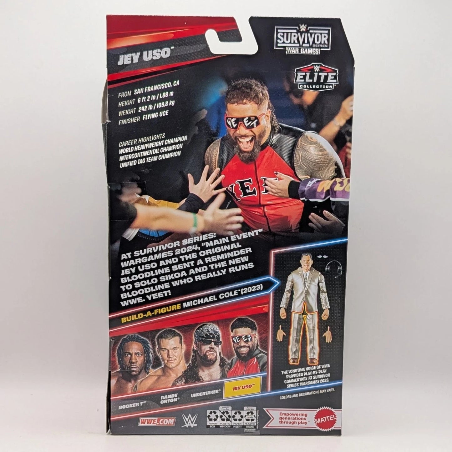 2026 WWE Mattel Elite Collection Survivor Series 9 Jey Uso