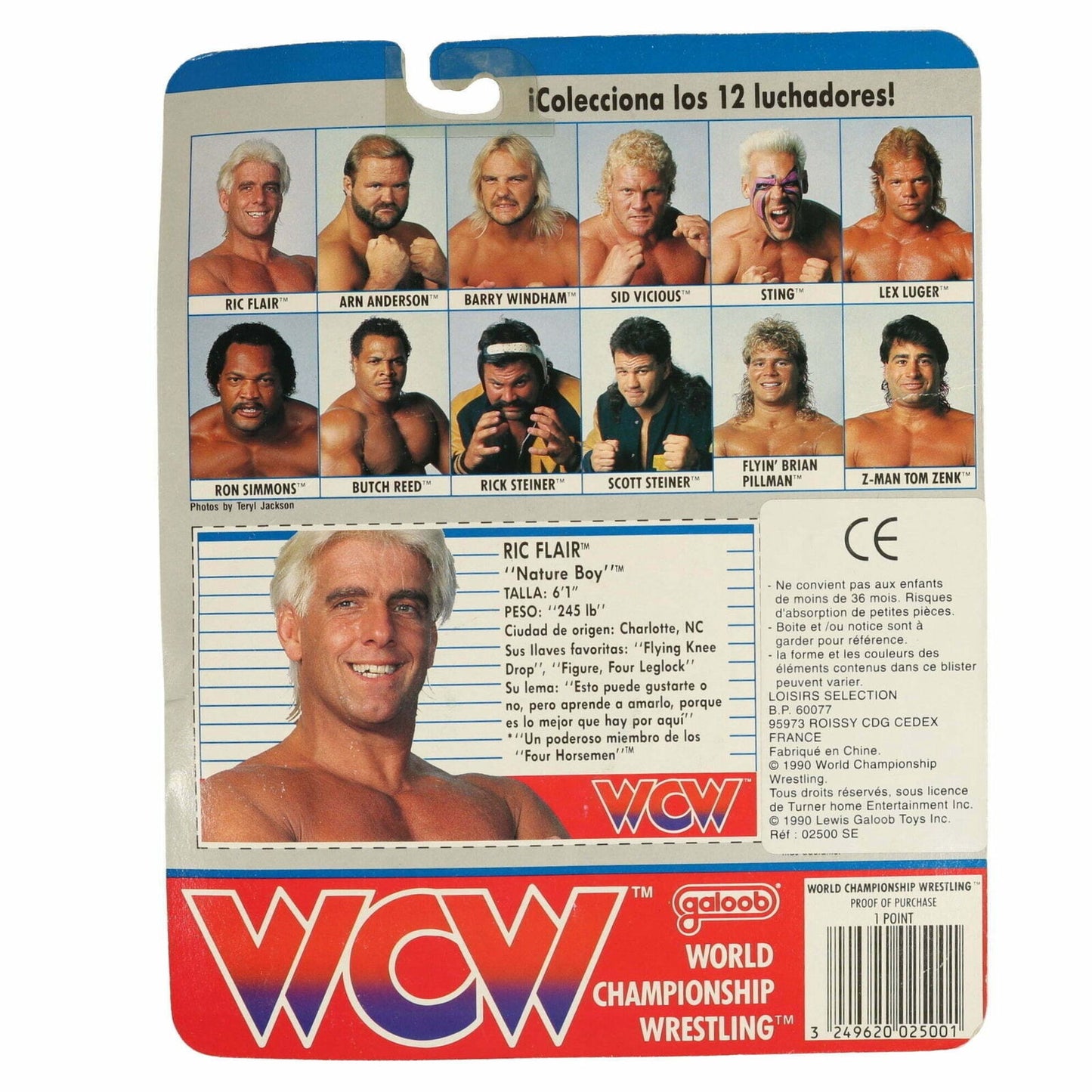 1990 WCW Galoob Series 1 Ric Flair