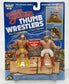 1986 WWF LJN Wrestling Superstars Thumb Wrestlers Hulk Hogan vs. Big John Studd