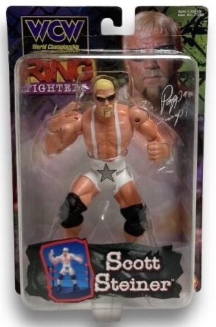 1999 WCW Toy Biz Ring Fighters Scott Steiner [Small Card]