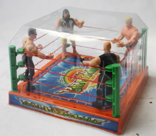Boxing Wrestling World Bootleg/Knockoff Wrestling Ring & Figures