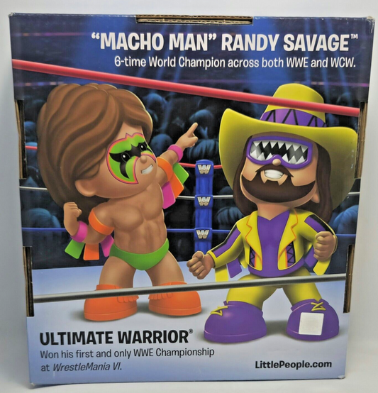 2019 WWE Fisher-Price Little People Multipack: Ultimate Warrior & "Macho Man" Randy Savage