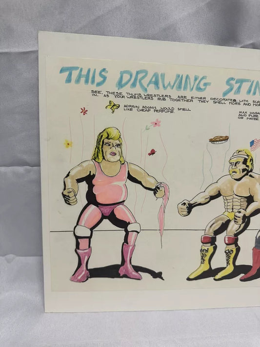 Unreleased WWF LJN Wrestling Superstars Scented Thumb Wrestlers