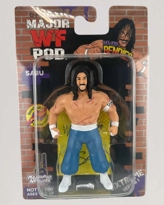 2023 Major Wrestling Figure Podcast Extreme Bendies Series 1 Sabu