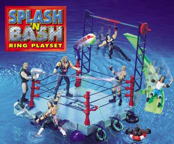 Unreleased WCW Toy Biz Splash 'N' Bash [Bash at the Beach] Hulk Hogan